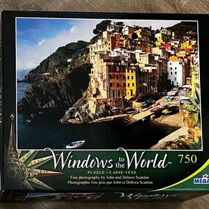 Mega Puzzles Windows to the World 750 Piece Puzzle